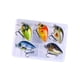 thumbnail image 4 of 5x Mini Crankbait Se?uelos De Pesca Cebo De Pesca Realista Para Trucha Walleye Boat Style A, 4 of 5