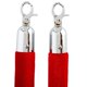 thumbnail image 5 of Juego de 2 cuerdas de terciopelo rojo para puntal de 1,4 cm x 1,5 m, Juvale, 5 of 9