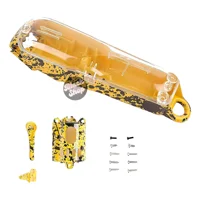 Linastore - Carcasa Transparente Para Maquina Wahl Clip Amarillo