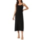 thumbnail image 2 of INSPIRE CHIC Vestido de Noche de Mujer de Rayón Suave sin Mangas con Tirantes Finos y Cuello Redondo para Primavera Verano Descanso S Negro, 2 of 6