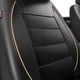 thumbnail image 2 of Fundas universales de cuero PU para asientos delanteros de coche, 2 of 9
