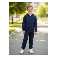 Genérico - Conjunto Buzo Pantalon Y Poleron De Algodon Escolar Unisex
