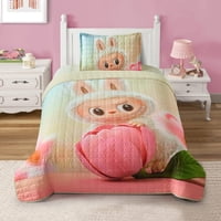 Genérico - Cubrecama Infantil Diseño Estampado Premium 1.5 Plazas Md11