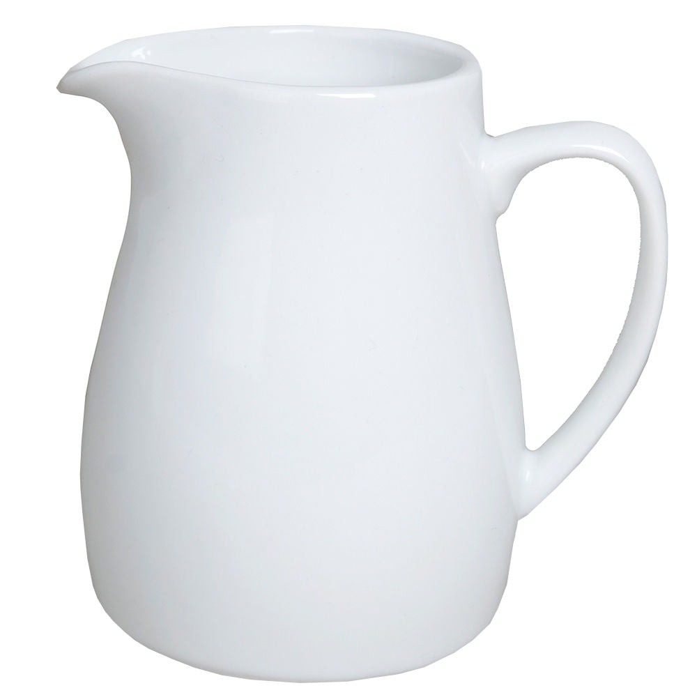 Lechero 9.5x9 Cm 1 Pieza Blanco Loza 1 Un Mainstays