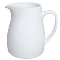 Lechero 9.5X9 Cm 1 Pieza Blanco Loza 1 Un Mainstays