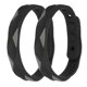 thumbnail image 1 of Pulsera Antiestática Ajustable de Silicona de 0.5"X9", Negro 2 Paquetes, 1 of 5