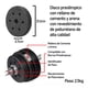 thumbnail image 2 of Set 2 Discos Preolímpico Para Pesas 2.5kg C/u Pvc Boomfit, 2 of 4