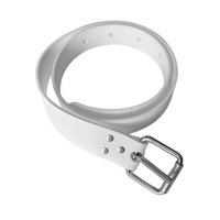 Ioensy - Cinturón De Peso Para Buceo, Práctico Y Portátil, Con Hebilla De Acero Inoxidable, Ajustable, Color Blanco.