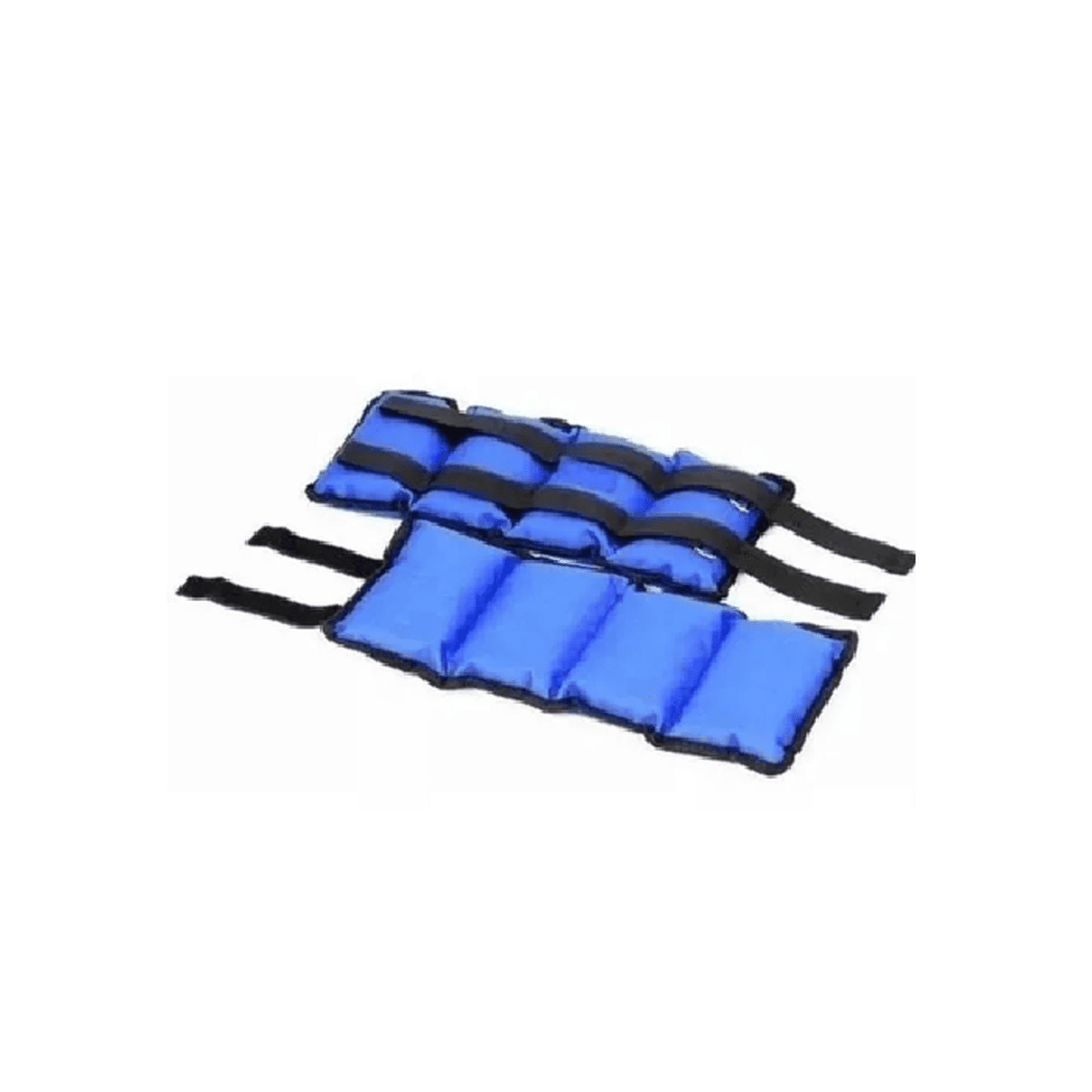 Genérico - 2 Pesas Tobilleras Muñecas Brazo Pierna 1 Kg En Total, Color Negro