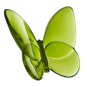 Magideal - Figura De Mariposa De Cristal, Figura De Mariposa Voladora Coleccionable, Estatua De Animal Verde