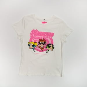 Las Chicas Superpoderosas - Polera Mujer You Cartoon Network Chicas Superpoderosas Blanco
