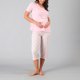 thumbnail image 2 of Pijama Maternal Top+Capri Cariñositos Flores Mujer 33877-13, 2 of 4