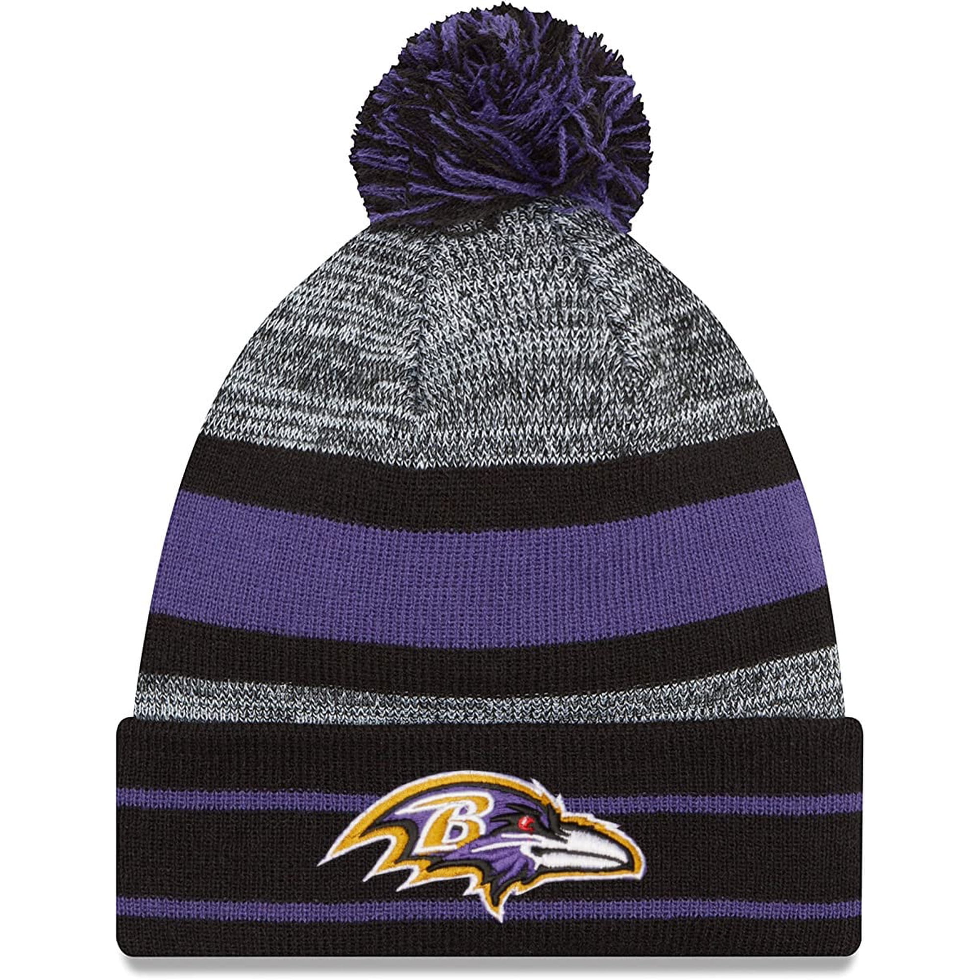 Gorro New Era, Oficial De La Nfl, Tejido Deportivo, De Los Baltimore Ravens