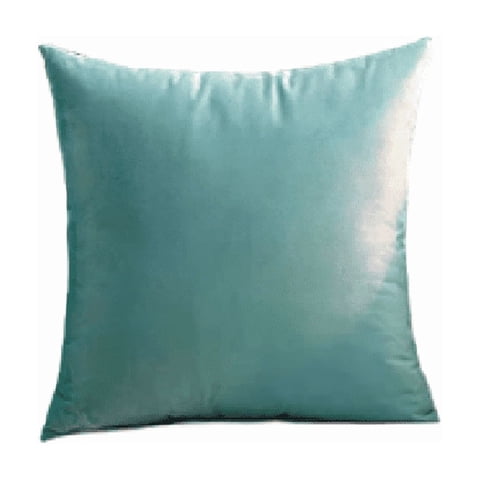 Genérico - Funda Para Cojín Velvet Terciopelo Liso En Variedad De Colores - Menta