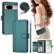 thumbnail image 2 of Funda Cartera para Google Pixel 8A con Bolsillo para Billetes, Verde Oscuro, 2 of 6