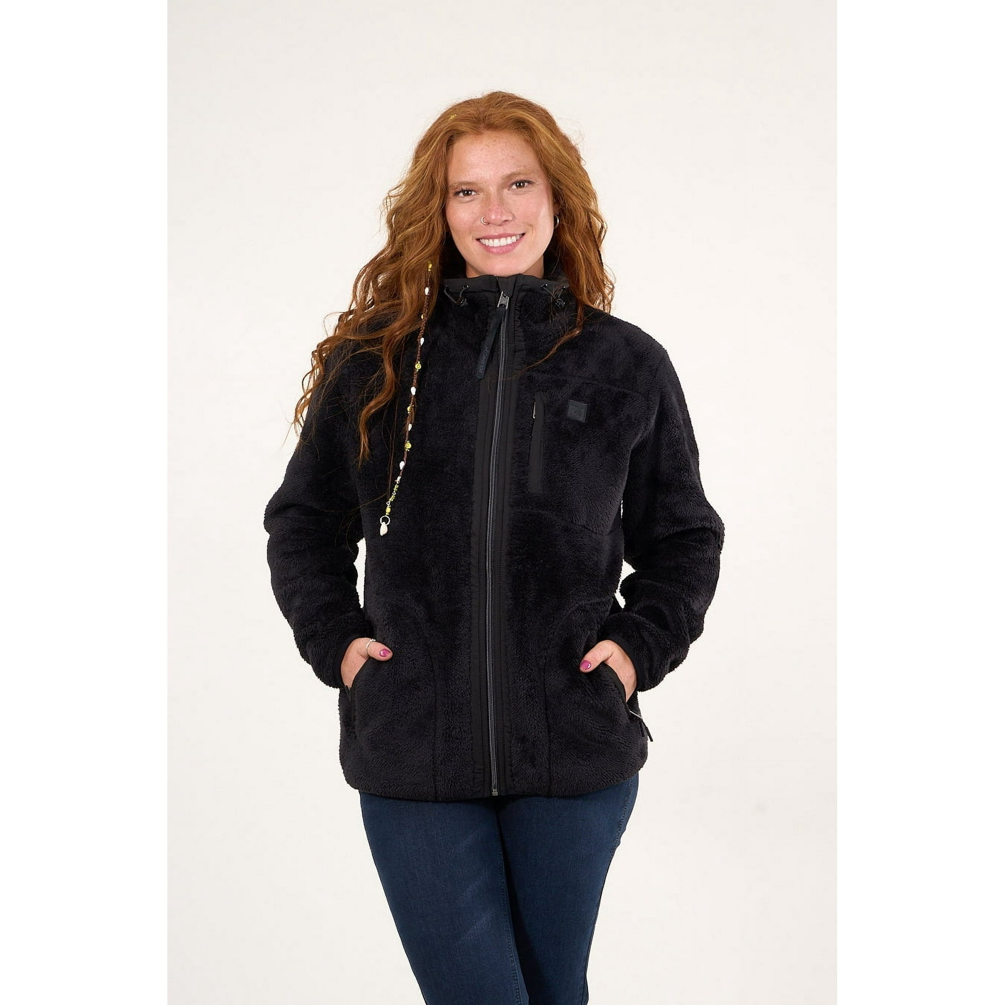 Polemic - Poleron Polar Mujer Shaggy Cuello Alto Vw8760