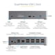 thumbnail image 3 of Estación de acoplamiento StarTech.com para cuatro monitores USB-C 4K 60 Hz, 3 of 9