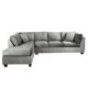 thumbnail image 1 of Sofá Seccional Padua Izq Tela Velvet Gris, 1 of 3
