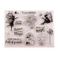 Bothyi - Sellos De Silicona Transparente Artesanía Decoración Creativa Para Scrapbooking Transparente