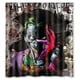 thumbnail image 1 of Cortina de ducha de Batman Joker Jack, juego de cortinas de baño con ganchos, tamaño 66 x 72 pulgadas, 1 of 3