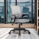 thumbnail image 5 of Silla de oficina BestOffice ergonómica con respaldo medio, giratoria, gris, 5 of 9