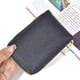 thumbnail image 5 of Cartera de cuero genuino con tarjetero y bloqueo RFID, con cremallera y bolsillo fino., 5 of 5