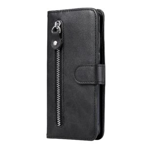 Gangxun - Funda Con Cremallera Para Samsung Galaxy A71 5G, Carcasa Cartera De Cuero Pu Con Soporte Y Tarjetero