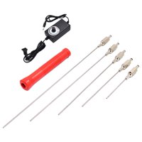 Magideal - Pluma Cortadora De Espuma Eléctrica, Máquina Cortadora De Espuma De Alambre Caliente, Herramienta Con Agujas De 5Cm/10Cm/15Cm/20Cm/25Cm Para Tallado