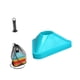 thumbnail image 4 of 10 conos triangulares de fútbol, ​​suministros flexibles de agilidad para entrenamiento deportivo de fútbol, ​​bandeja portátil, accesorio ligero de m Azul, 4 of 5