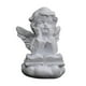 thumbnail image 1 of Resina Niña ángel Estatua Estatua Escritorio Adornos Escritura Sosteniendo Cara, 1 of 3