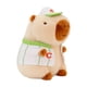 thumbnail image 1 of Carpincho De Peluche De Juguete Suave Carpincho Mu?eca Animal Para Regalos De Cumplea?os Ni?os Marrón Verde 33 Cm, 1 of 5