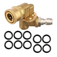 Magideal - Piezas De Repuesto De Boquilla De Manguera De Latón De Instalación Rápida Para Puntas De Boquilla De Lavadora A Presión Con Accesorio De Limpiador De