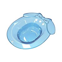 Ioensy - Baño De Asiento Para Asiento De Inodoro, Lavabo Duradero Para Ducha, Baño De Viaje, Azul