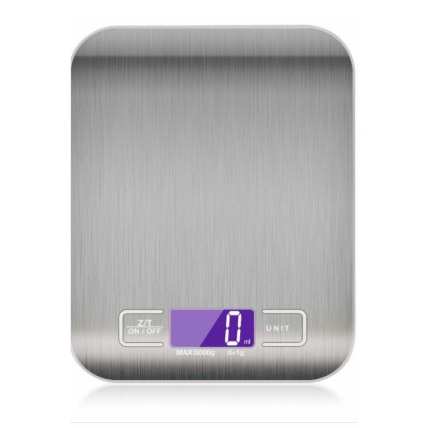 Disparo - Balanza De Cocina Plateada 18cm Precisión Alta Calidad