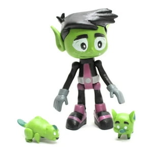 Genérico - Juguete Figuras Jovenes Titanes 3 Piezas 14Cm Accesorios