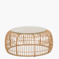 Form Design - Mesa Diseño De Centro Creta Rattan Natural