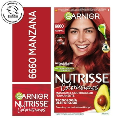 Coloración Cabello 6660 Manzana 1 Un Nutrisse
