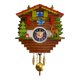 thumbnail image 1 of Reloj Alexander Taron Engstler, funciona con pilas, tamaño pequeño, color marrón, 1 of 2