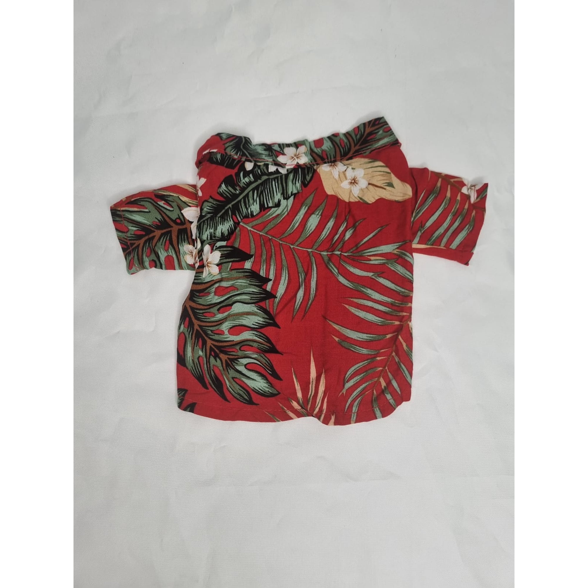 Guayabera mascota tropical talla XS corto