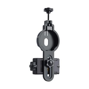 Magideal - Accesorios De Conector De Montaje De Adaptador De Teléfono De Telescopio, Clip Duradero, Soporte De Fotografía De Teléfono Para Binoculares De Ocular De 18Mm-36Mm