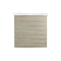 Genérico - Cortina Roller Duo Zebra Día Noche 150X200Cm Crudo