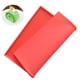 thumbnail image 2 of Bandeja flexible de silicona para hornear, grande, para rollos de suizo, 31 x 26 cm, antiadherente, color rojo, 2 of 5
