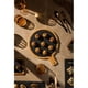 thumbnail image 2 of Tabla Redonda Madera con Mango 36x28cm Pizarra Cafe Lugano, 2 of 2