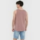 thumbnail image 2 of Polera Hombre Sin Mangas Slub Bolsillo Rosado Corona, 2 of 5