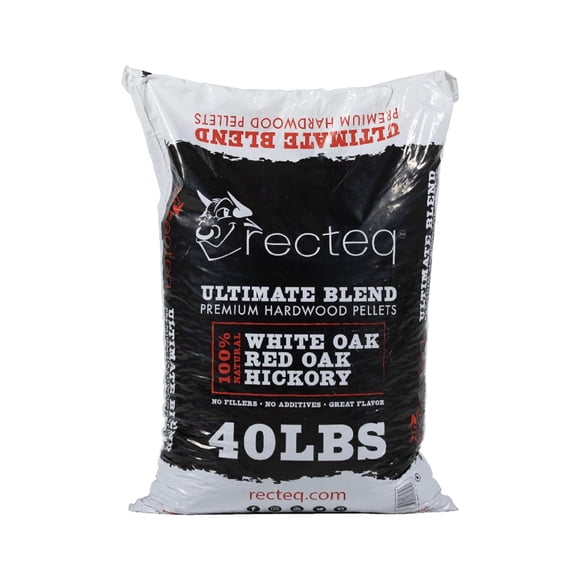 Bolsa de 18 kg de Pellets de Madera Ultimate Blend para Parrilla Pellet recteq