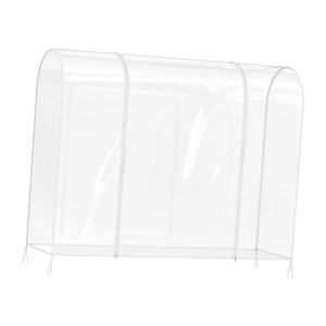 Bothyi - Funda Protectora Transparente Para Perchero, Almacenamiento De Ropa Para Dormitorio, Hogar, Vestidos, 180 Cm X 50 Cm X 150 Cm