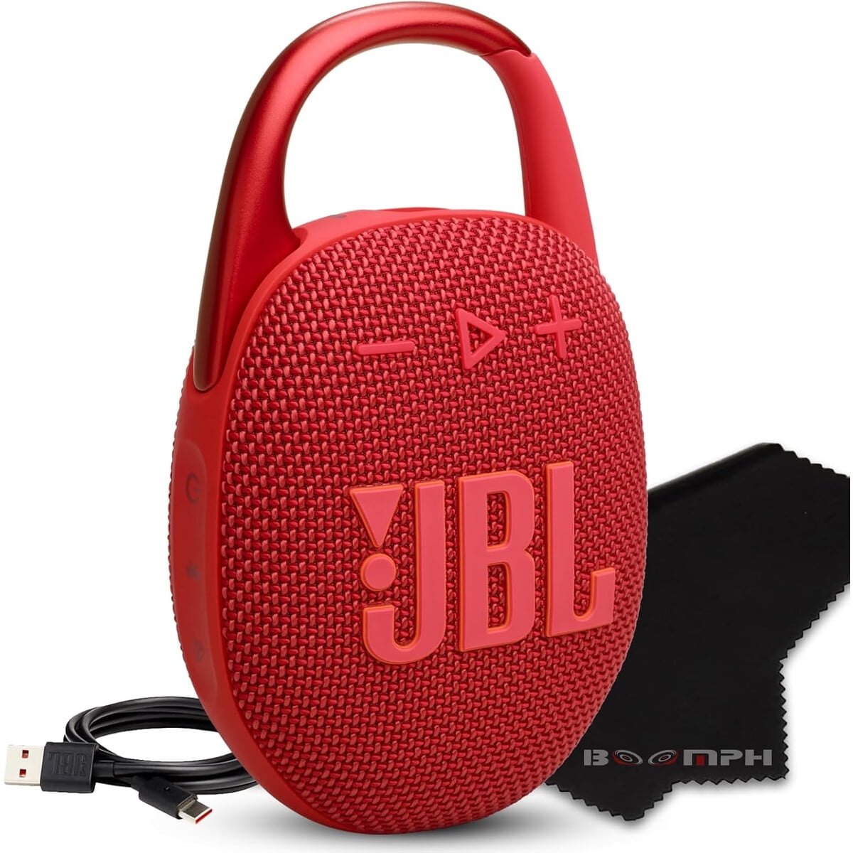 Parlante Bluetooth Jbl Clip 5 Rojo Ip67 Portatil