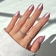 thumbnail image 1 of Uñas Postizas Glamnetic Seaspell Cortas Almendra Rosa Terciopelo, 1 of 6