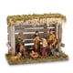 thumbnail image 1 of Pesebre Navideño Nacimiento Establo Figura Artesanal 20x15cm, 1 of 9