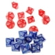 thumbnail image 3 of 20 Dados De Diez Caras D10, Troqueles Para D&D RPG, Accesorios Para Juegos De Fiesta, Rojo Y Azul, 3 of 3